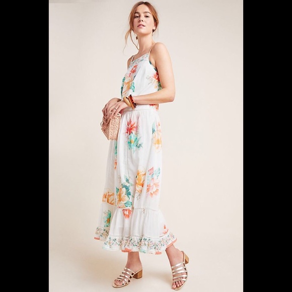 Anthropologie Dresses & Skirts - Farm Rio for Anthropologie Lantanas Maxi Dress